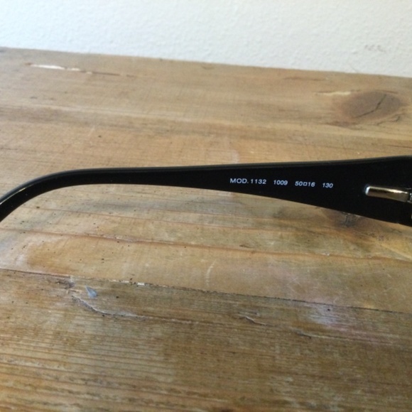 VERSAGE Rectangular Eyeglass Frames Made In Italy - Picture 2 of 6